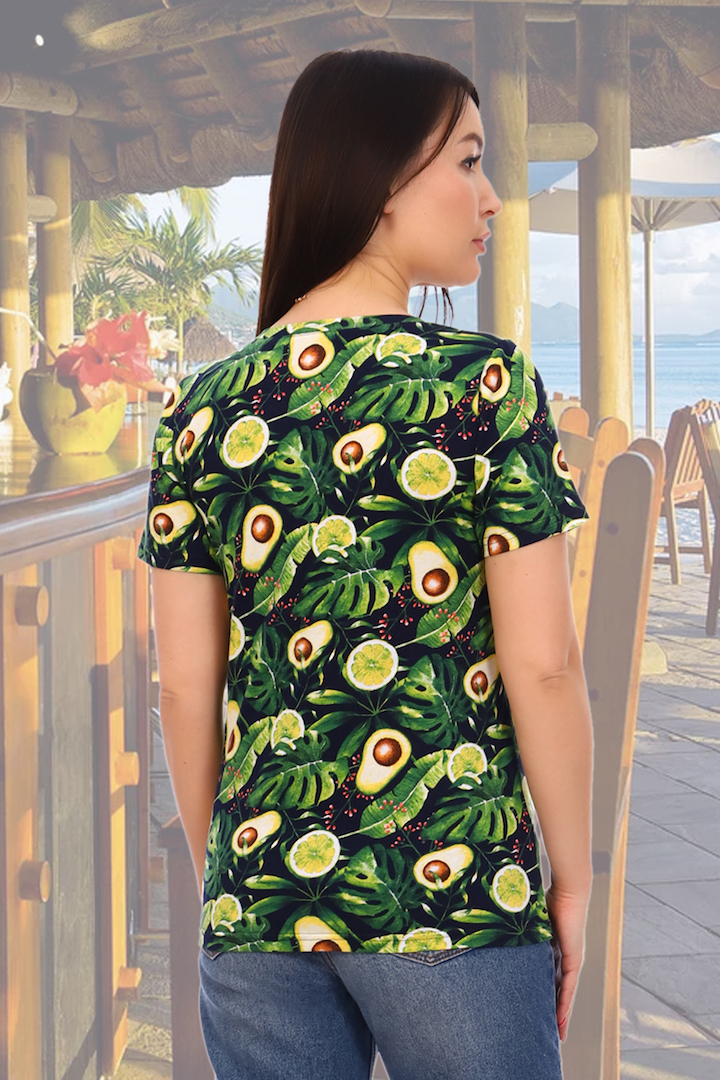 Фото товара 20431, футболка с авокадо